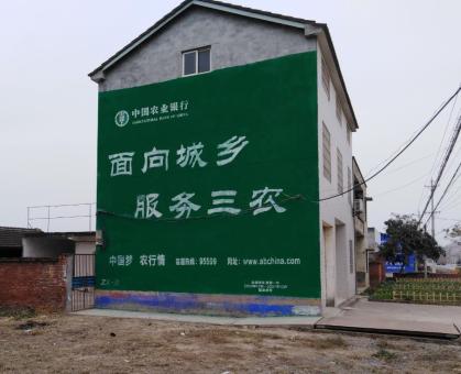 西林为什么制作墙体广告