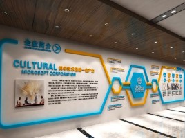 西林企业形象墙的作用