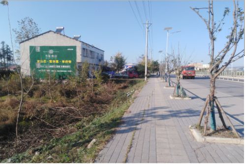 西林书山南院墙体广告