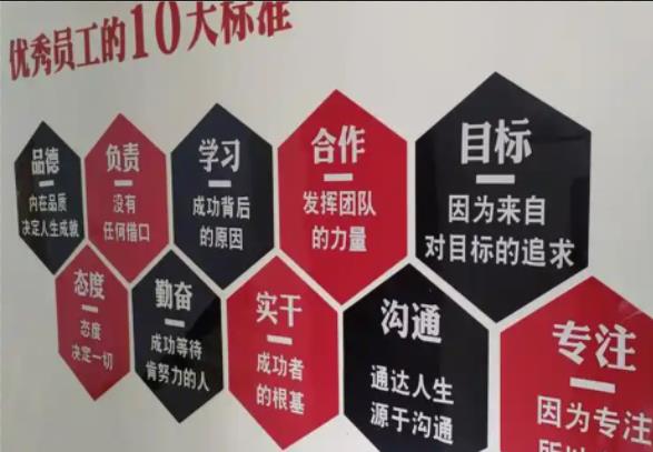 西林公司文化墙的作用