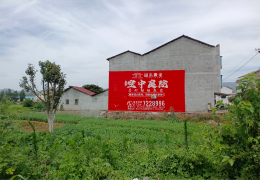 西林做墙体广告的意义